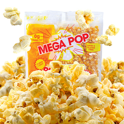 Popcorn Equipment Accessories & Supplies Starter Package for a 12-oz.  Popcorn Machine