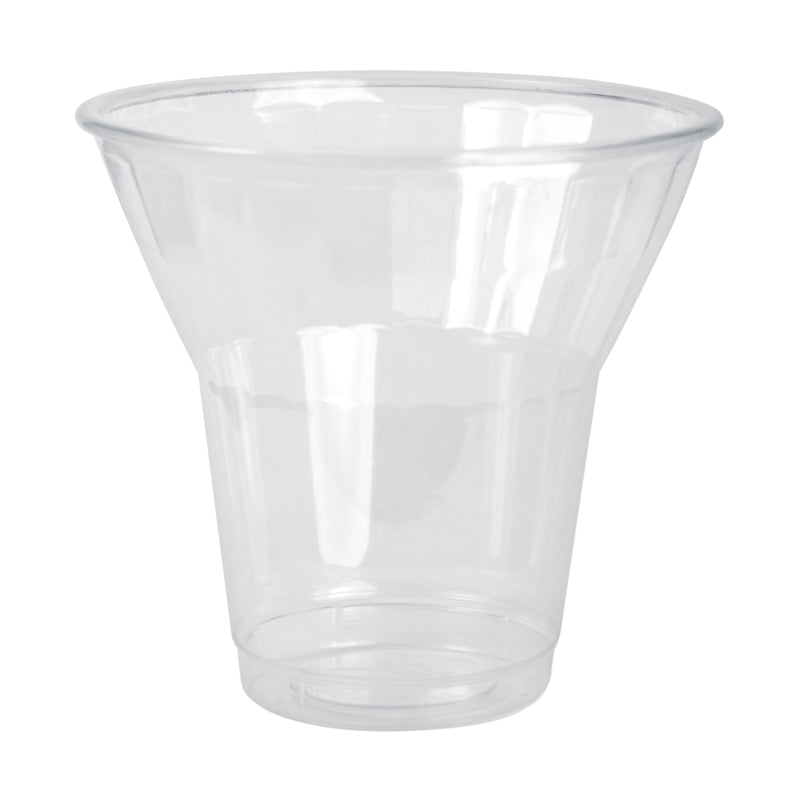 Clear plastic parfait cup