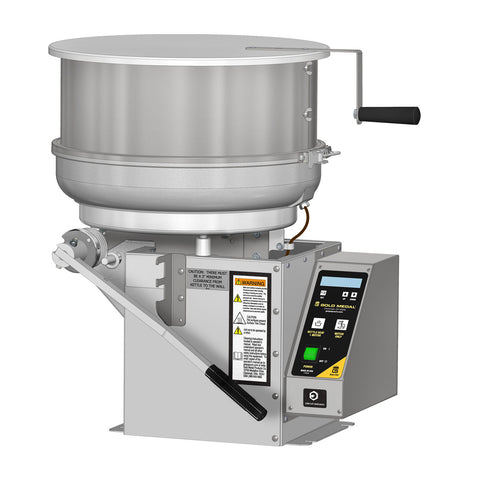 Pralinator Frosted Nut Machine Right Hand Dump - Gold Medal