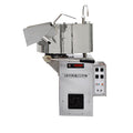 Gold Medal Cornado 48-oz commercial popcorn machine with stainless steel kettle, left-hand dump mechanism, and external control panel for high-volume popcorn production