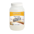 Signature Shakes jar with lemon pound cake graphics