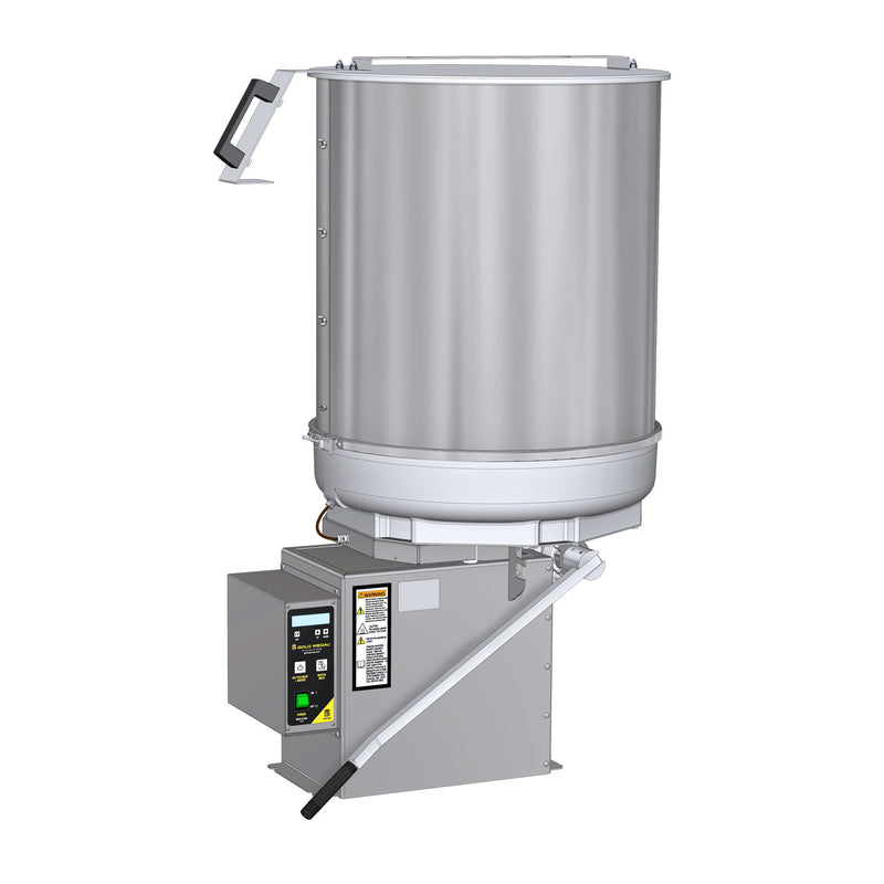 Mark 20, 20-gallon popcorn cooker mixer with left hand dump 240v