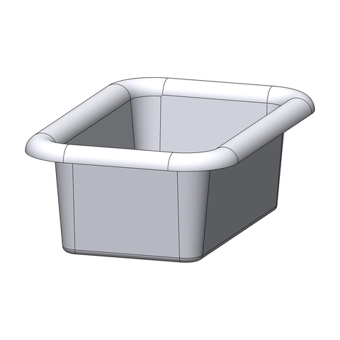 rendered popcorn bin for the single kettle pro plant system