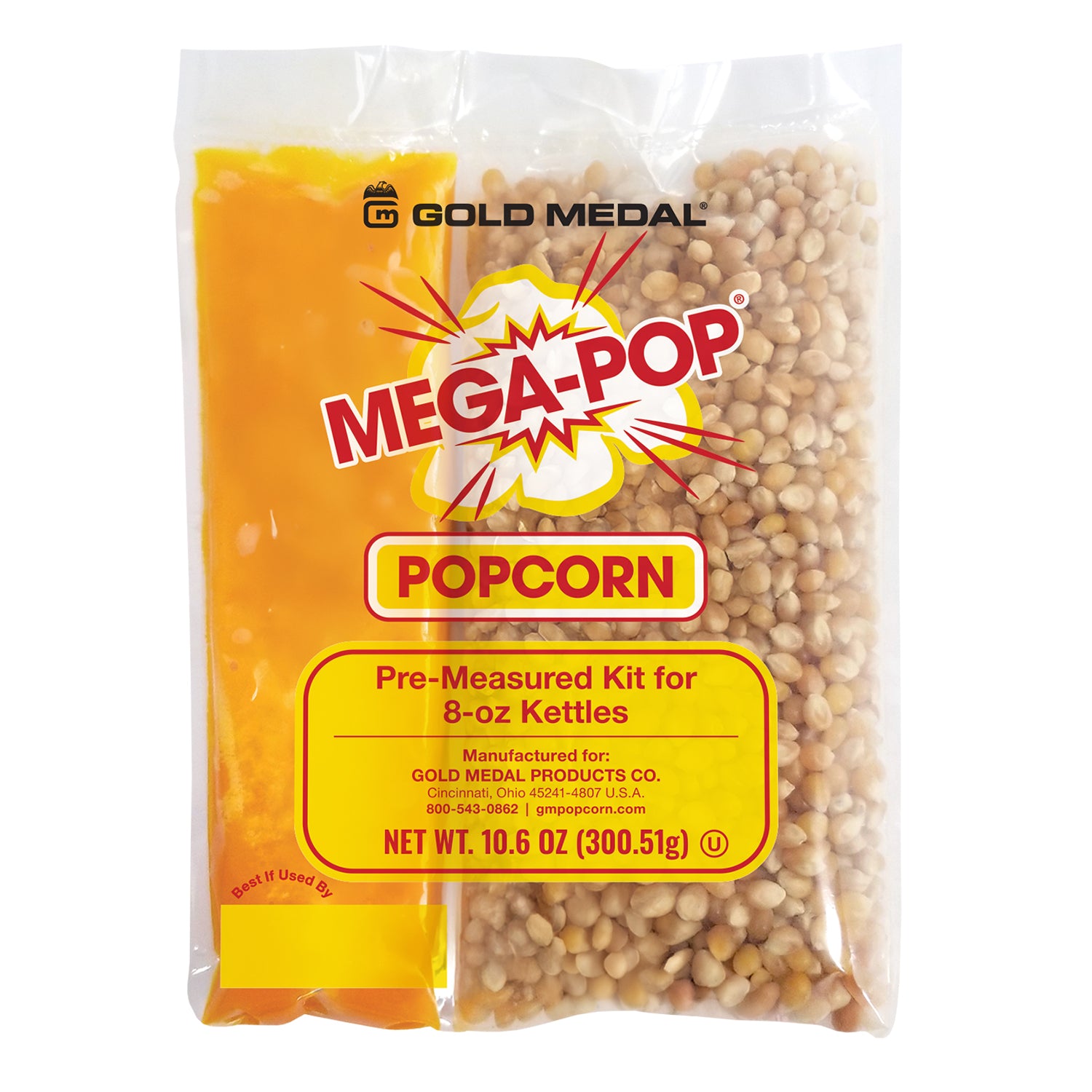 Popcorn Supplies | Case for 8-oz. Kettle - Gold Medal #2838