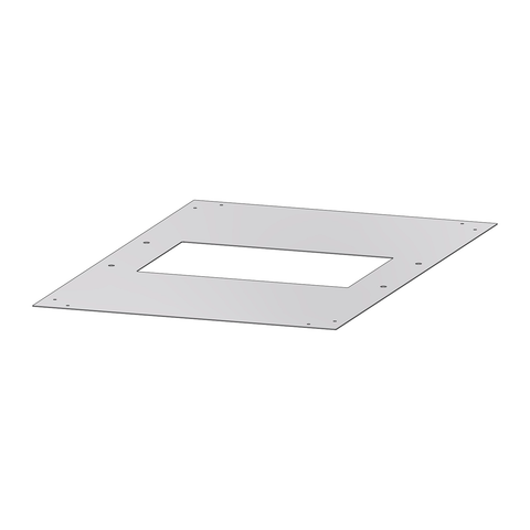 rendered mark10 plate for table chassis on white background