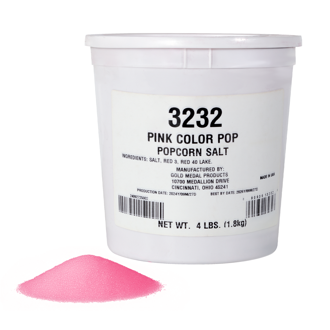 Pink Color Pop Popcorn Salt – Gold Medal