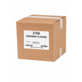 Bulk 40 lb box of 3706 Cinnamon Flossine cotton candy sugar mix in labeled cardboard shipping case