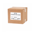 Bulk 40 lb box of 3710 Strawberry Pink Flossine cotton candy sugar mix in labeled cardboard shipping case