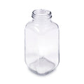 square glass bottle