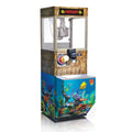 ReadyPop popcorn machine wrapped in a graphic aquarium images