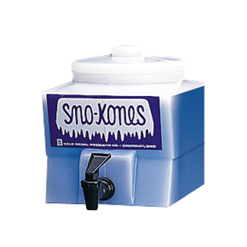 plastic Sno-Kone syrup dispenser
