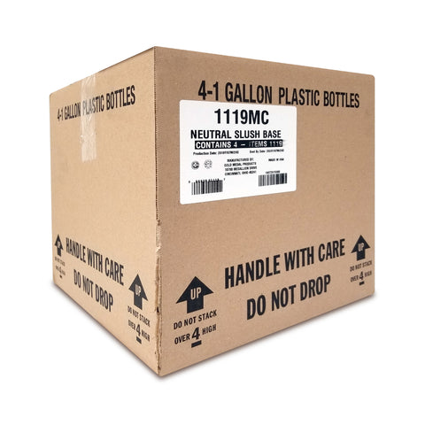 large cardboard box with label