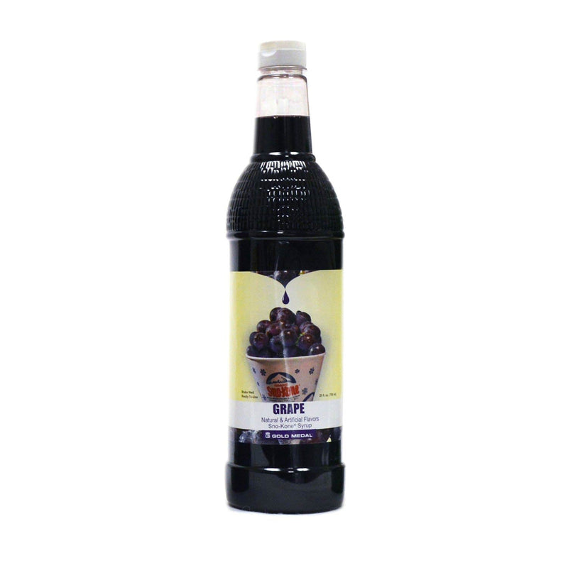 25-ounce bottle of grape Sno-Kone syrup