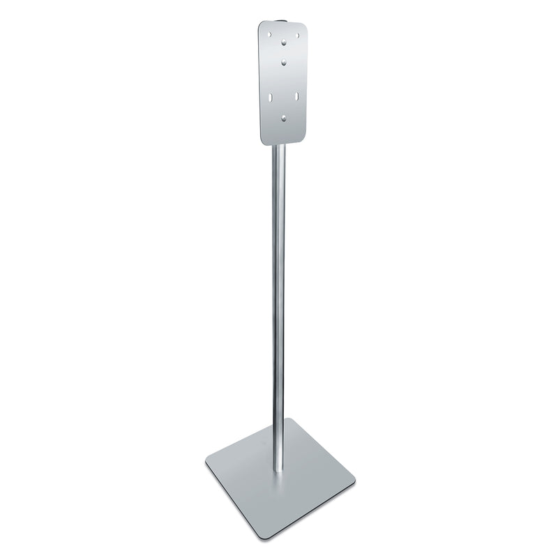 stainless steel floor stand to mount automatic hand sanitizer dispenser