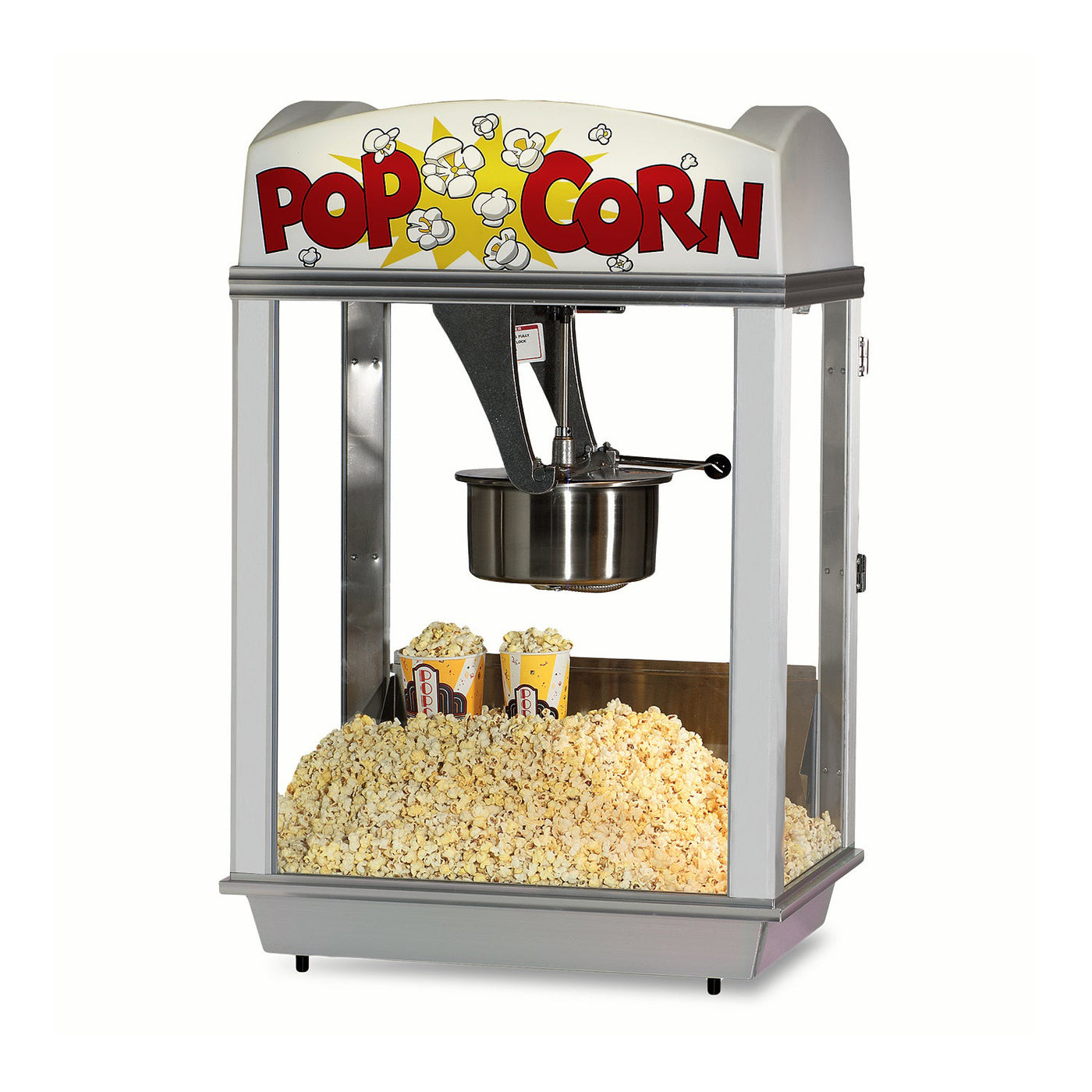 Popcorn Machine with Cart - 12 oz