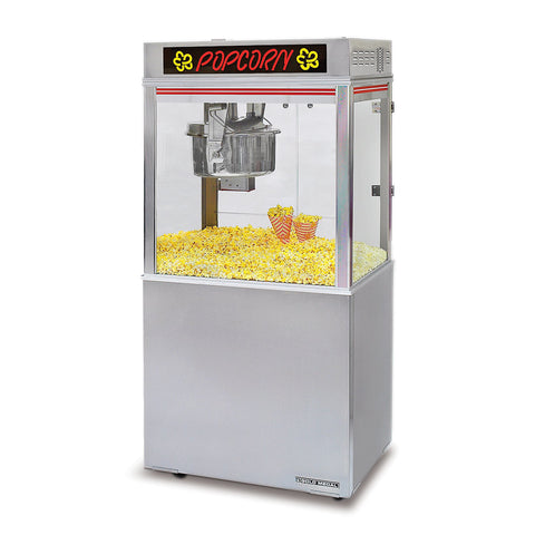 Powder Popper Machine Large Popper | Pop-O-Gold 32-oz. Popcorn Machines - Gold Medal