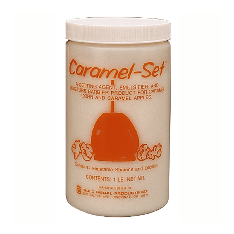 one-pound jar of Caramel Set