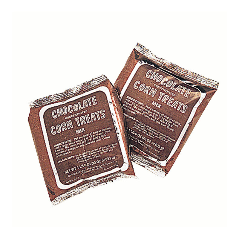 foil pouches of Chocolate Corn Treats