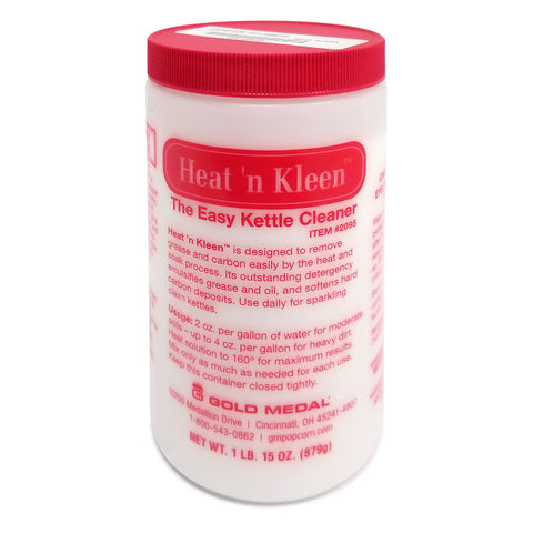 jar of Heat 'n Kleen kettle cleaner