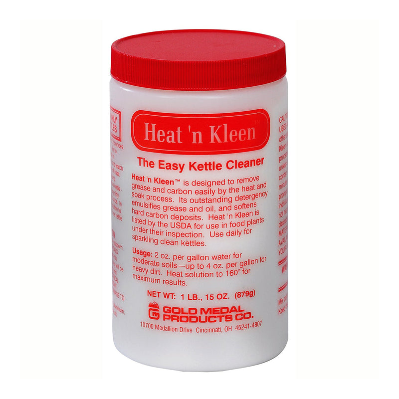 jar of Heat 'n Kleen kettle cleaner