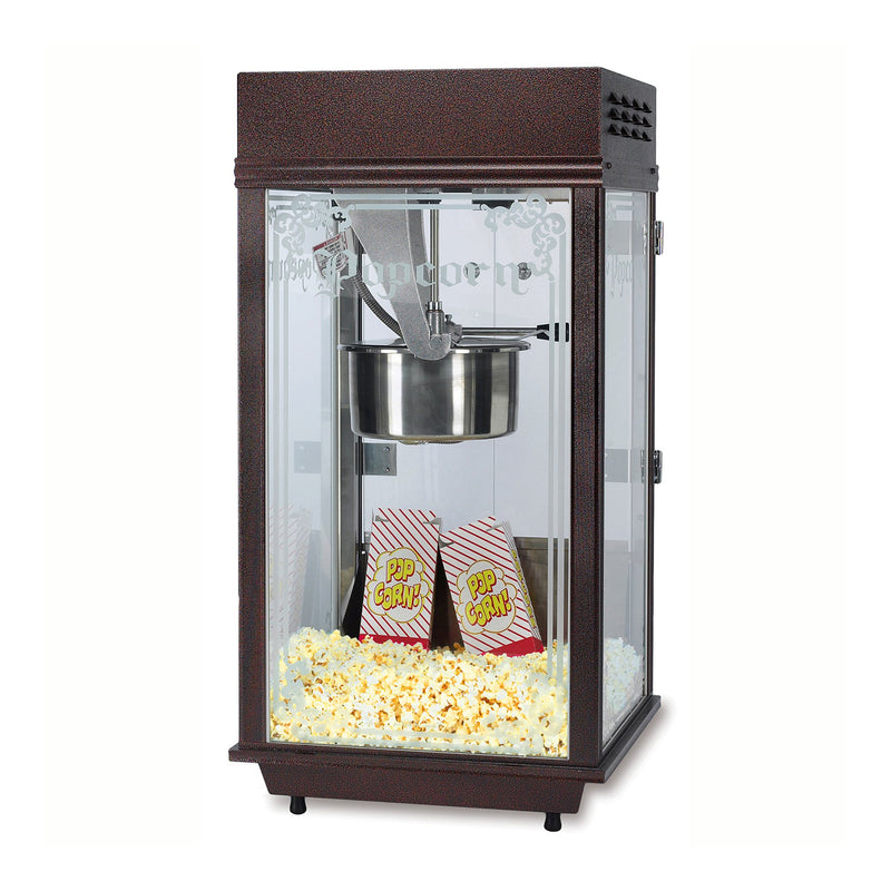 copper vein powder-coated 12-ounce popcorn machine
