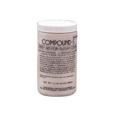 white jar of Compound-S