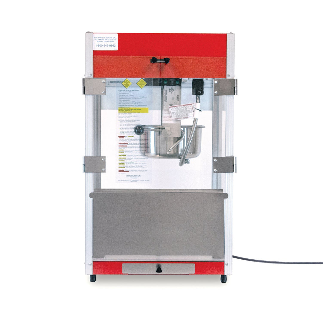 Small Popcorn Machine| Econo 8 Popper - Gold Medal #2388