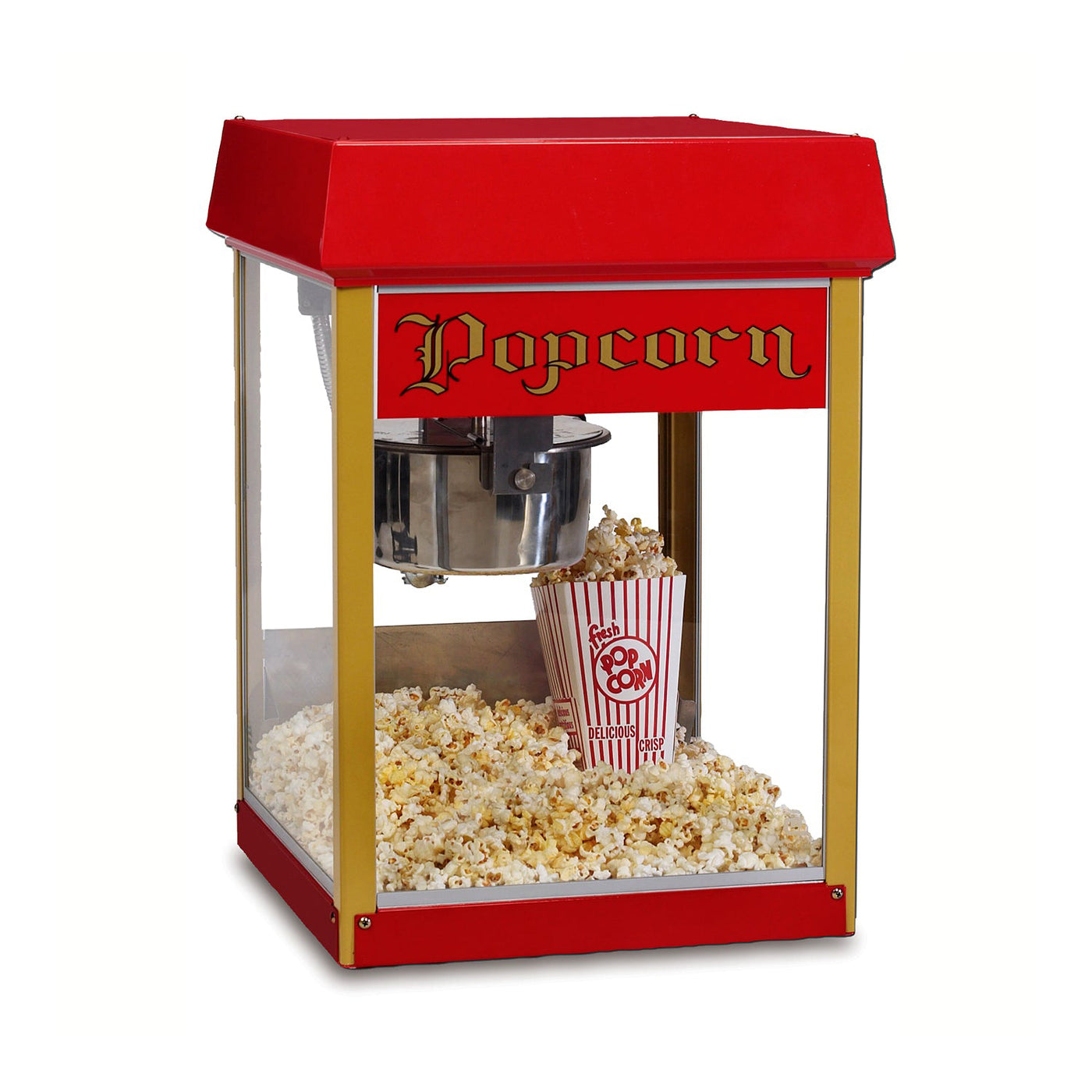 Small Popcorn | Red Fun Pop 4-oz. Popper Gold #2404 – Gold Medal Products Co.