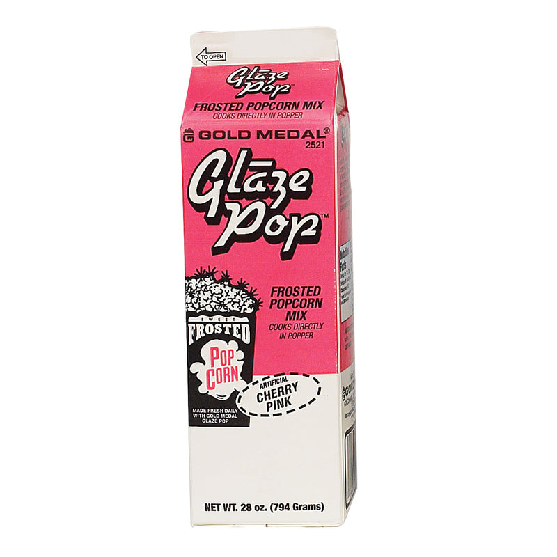 28-ounce carton of Pink Cherry Glaze Pop