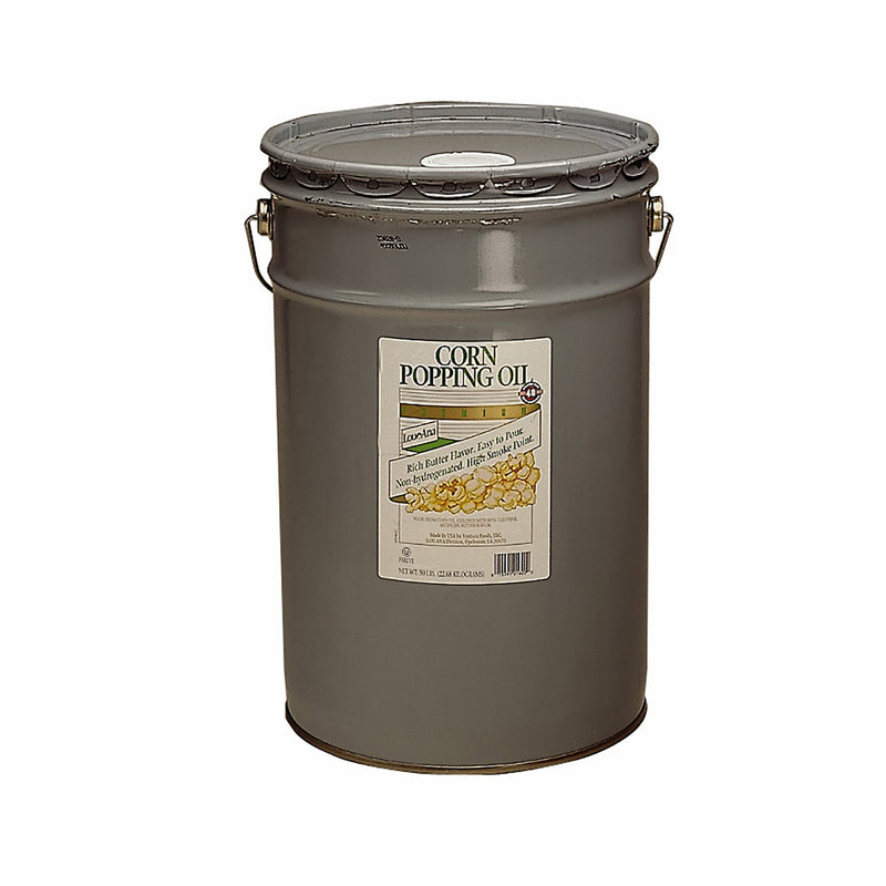 50-pound pail of Corn Popping Oil