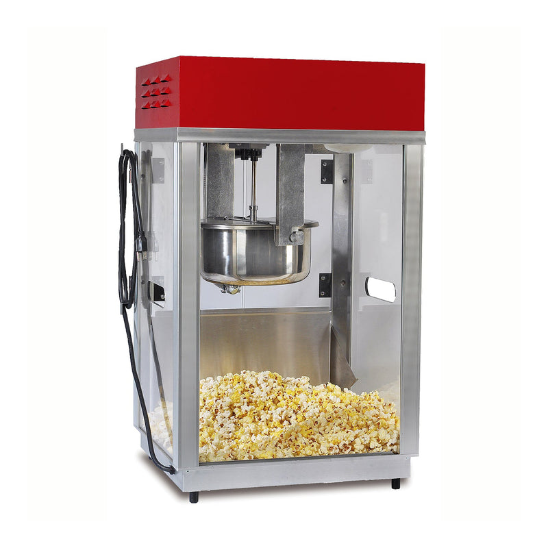 Gold Medal 2551 Titan Value Line 6 oz Kettle 20 5/8 Wide Countertop Electric  Popcorn Machine With Heated Corn Deck, 120V 1250 Watts