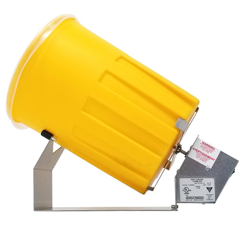 side view of 2.5-gallon yellow Mini Tumbler