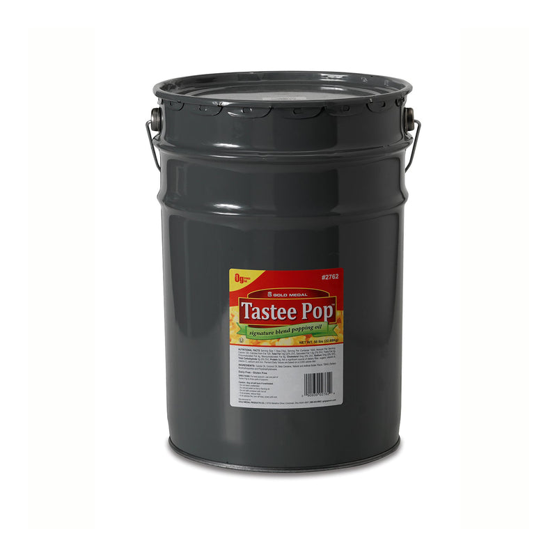 50-pound pail of Tastee Pop oil