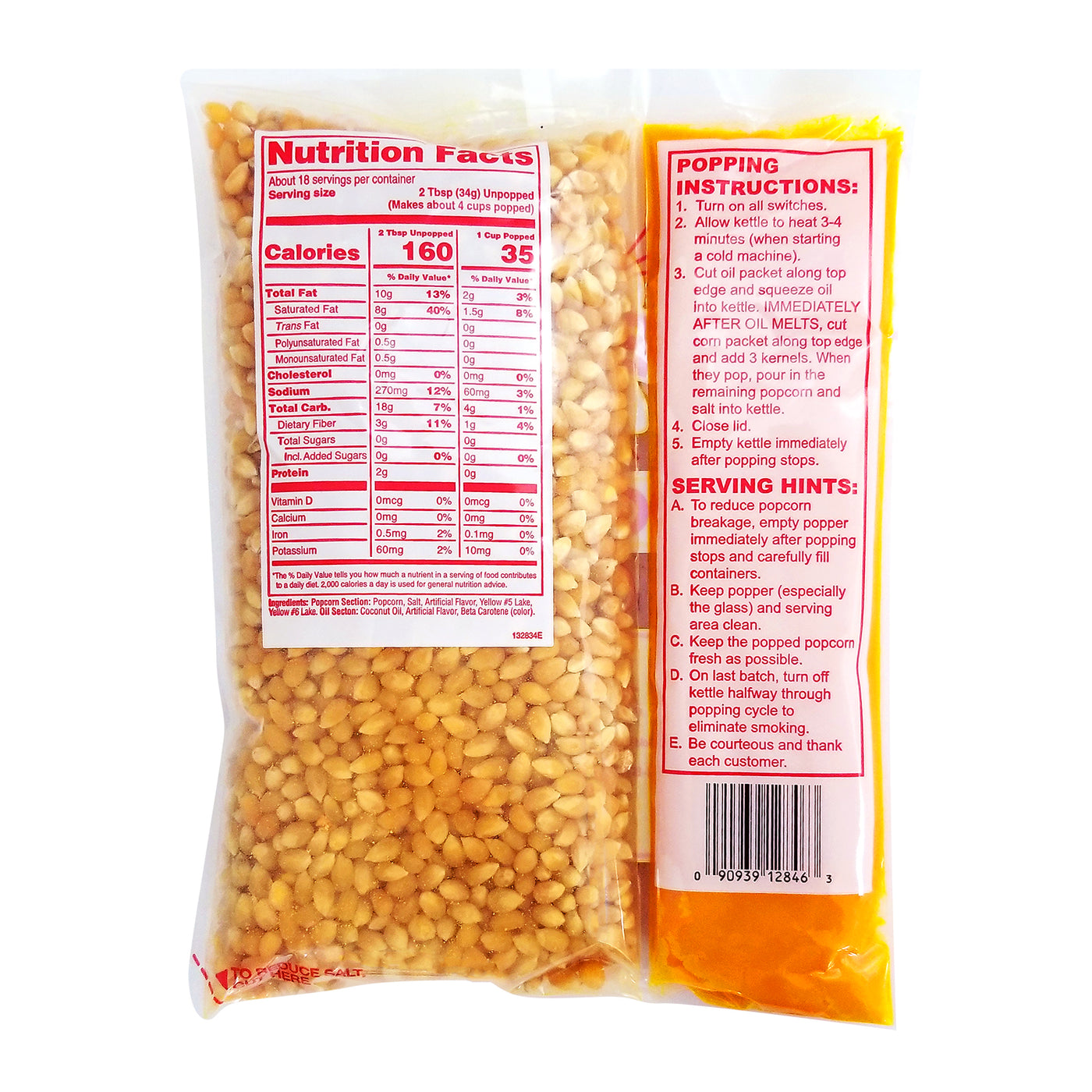 Popcorn Supplies  Case for 16-oz. Kettle - Gold Medal #2846 – Gold Medal  Products Co.