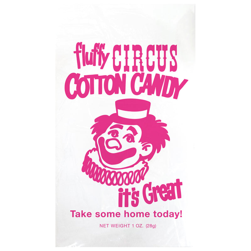 Cotton Candy Supplies Red Clown Quick Pak Bags Gold Medal 3065
