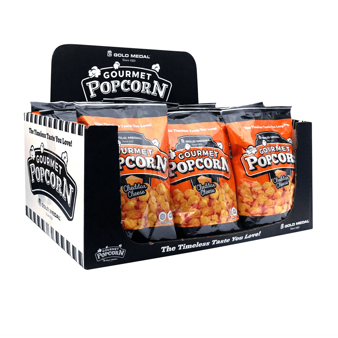 Cheddar Cheese Popcorn – Large 6.6 oz bag | Prepackaged Gourmet Popcorn ...