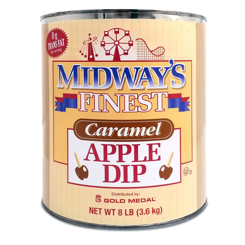 Single can of Midway's Finest Caramel Apple Dip.